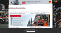 Desktop Screenshot of freiwillige-feuerwehr-koeln.de